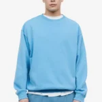 Loose Fit Sweatshirt - Blue